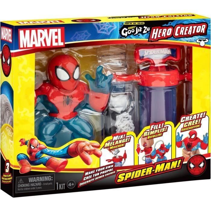 Heroes Of Goo Jit Zu HER0630996430033 Marvel Spiderman Creador Figura 11 cm 0 Heroes Of Goo Jit Zu HER0630996430033 Marvel Spiderman Creador Figura 11 cm 0