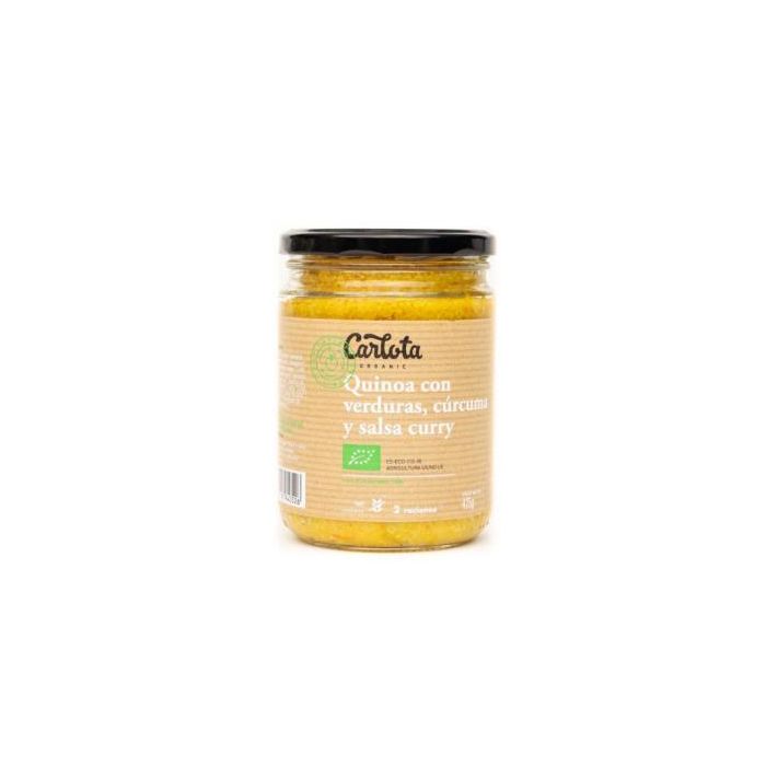 Quinoa Con Verduras Curcuma Y Curry 425Gr. Eco Sg