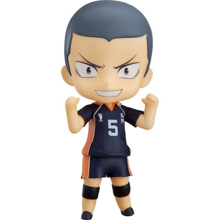 Good Smile Company Nendoroid Haikyu!! - Ryunosuke Tanaka, Figura de 10 cm con Accesorios Good Smile Company Nendoroid Haikyu!! - Ryunosuke Tanaka, Figura de 10 cm con Accesorios
