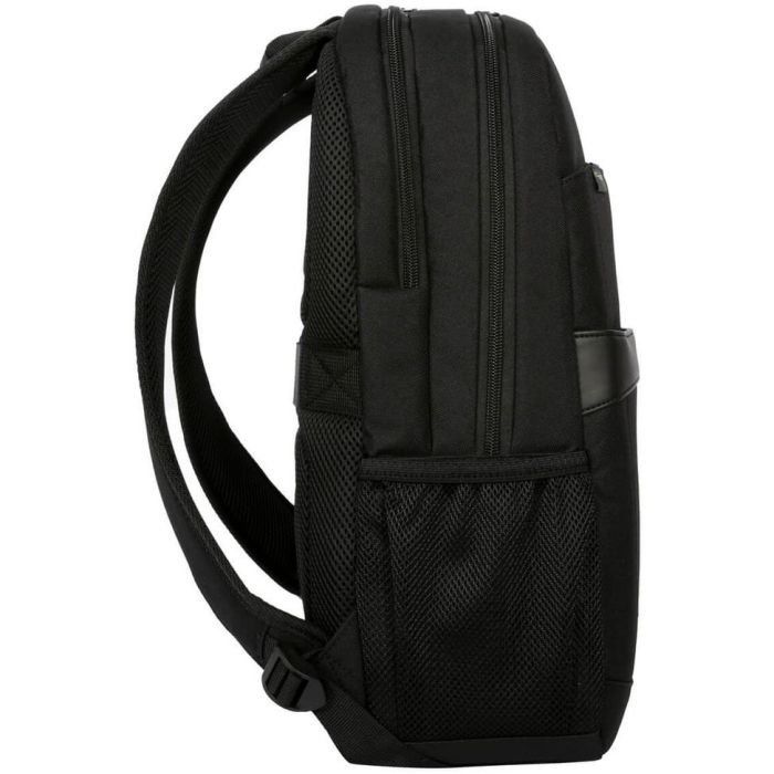 Targus GeoLite Mochila Unisex 16" (40,6 cm) para Portátil Negro, Resistente al Agua, 2 Compartimentos y Bolsillos 6
