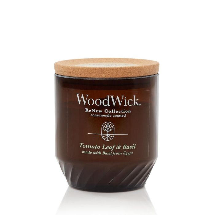 Vela Perfumada Woodwick Tomato Leaf & Basil 368 g