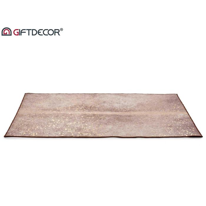 Alfombra Marrón 133x190 cm con manchas doradas - Giftdecor (9 Unidades) 3 Alfombra Marrón 133x190 cm con manchas doradas - Giftdecor (9 Unidades) 3