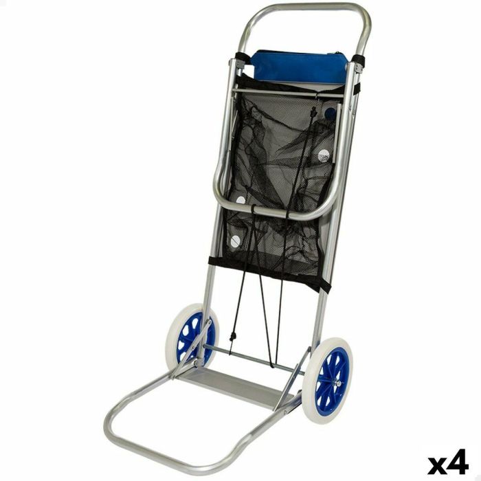 Carro Multiusos Aktive Azul 47 x 100 x 52 cm (4 Unidades) Carro Multiusos Aktive Azul 47 x 100 x 52 cm (4 Unidades)