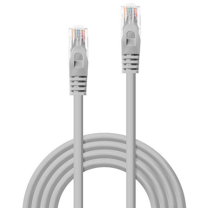 Lindy 1m Cat.5e U/UTP Network Cable, Grey 1 Lindy 1m Cat.5e U/UTP Network Cable, Grey 1
