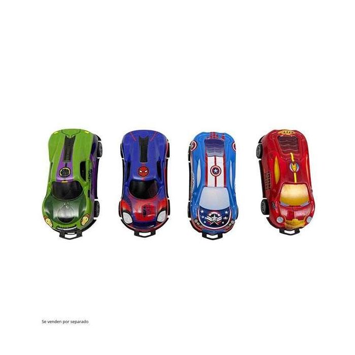 Vehiculos para coleccionar flip cars marvel (spiderman,hulk,ironman o capitan america) 20x16x4.5 cm - modelos surtidos 1 Vehiculos para coleccionar flip cars marvel (spiderman,hulk,ironman o capitan america) 20x16x4.5 cm - modelos surtidos 1