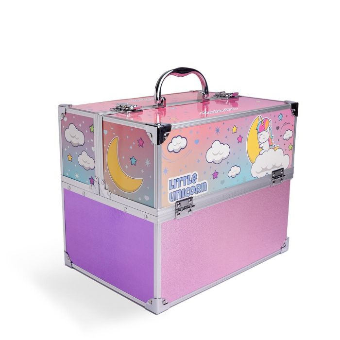 MARTINELIA Maletín de Maquillaje Little Unicorn 85506 Aquarius con 32 Sombras, 16 Rubores, 14 Brillos para Niñas +4 Años 4 MARTINELIA Maletín de Maquillaje Little Unicorn 85506 Aquarius con 32 Sombras, 16 Rubores, 14 Brillos para Niñas +4 Años 4