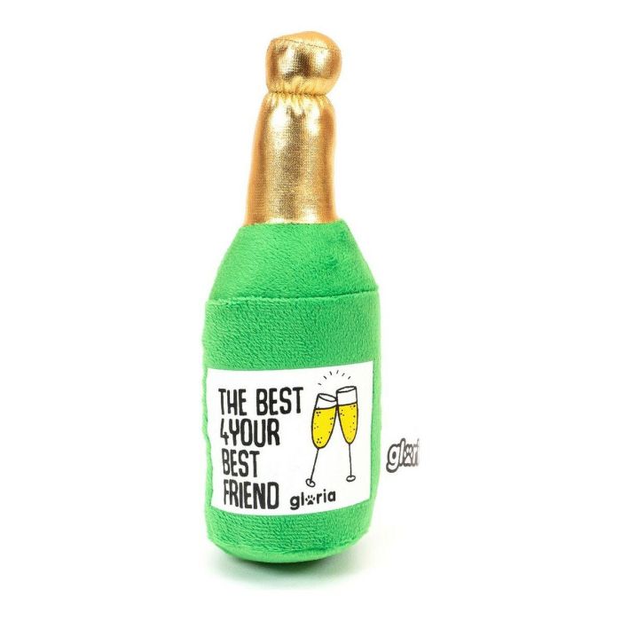 Peluche para perros Gloria Champcane Verde Poliéster Polipropileno Champán Peluche para perros Gloria Champcane Verde Poliéster Polipropileno Champán