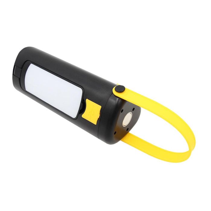 Edm Linterna Solar Plegable Recargable USB, IP42, 300/150 Lúmenes, 6500K/4000K, Batería 2000mAh, Ideal para Camping 2 Edm Linterna Solar Plegable Recargable USB, IP42, 300/150 Lúmenes, 6500K/4000K, Batería 2000mAh, Ideal para Camping 2