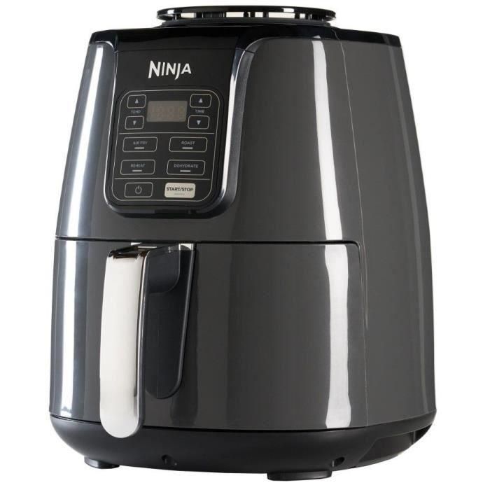 Freidora de Aire Ninja AF100EU 4 en 1, 3.8L - Apto para freír, asar, recalentar y deshidratar, 1550W, cesta antiadherente, 900g capacidad 1 Freidora de Aire Ninja AF100EU 4 en 1, 3.8L - Apto para freír, asar, recalentar y deshidratar, 1550W, cesta antiadherente, 900g capacidad 1