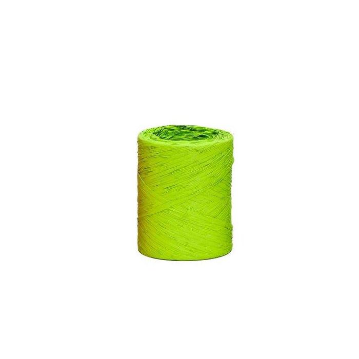 Rafia Cinta De 4 Mm Rollo De 200 M Verde