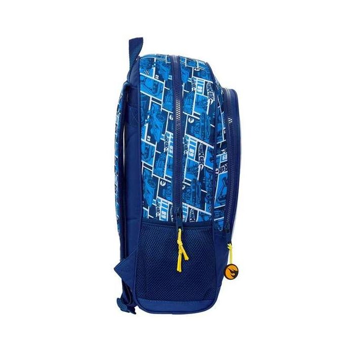 Mochila Escolar Hot Wheels Sonny Azul marino 32 x 42 x 14 cm 2 Mochila Escolar Hot Wheels Sonny Azul marino 32 x 42 x 14 cm 2