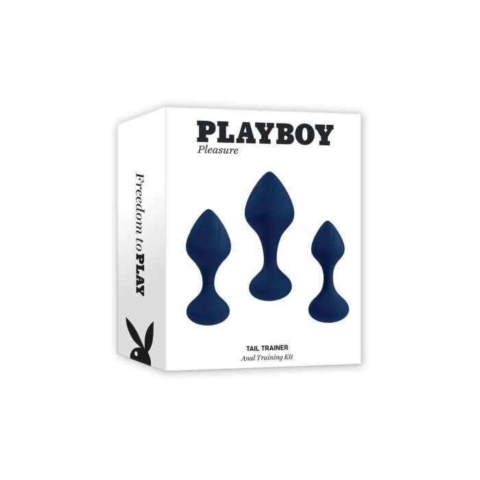 Plug Anal Playboy Playboy Azul (8,9 cm) 4 Plug Anal Playboy Playboy Azul (8,9 cm) 4