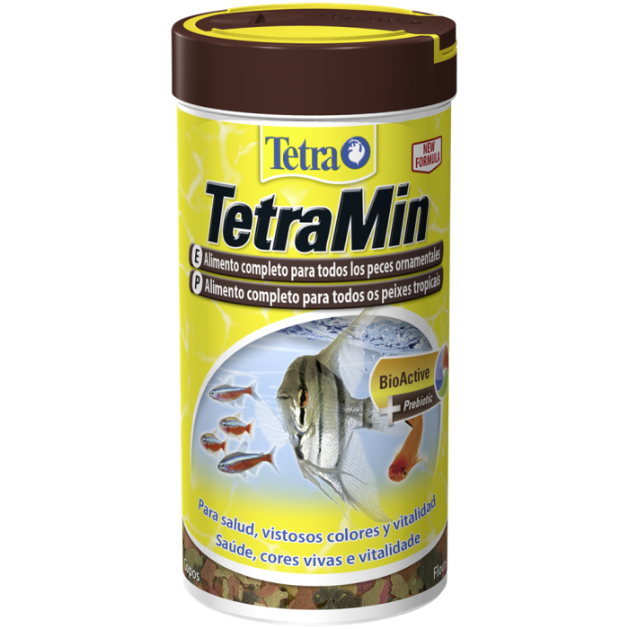 Tetra Tetramin Alimento para Peces en Copos 1L con BioActive para Peces Ornamentales Sanos 1