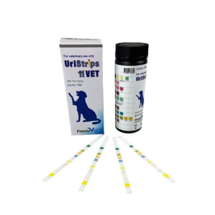 Uristrip Tiras De Orina 11 Parámetros Vet 100 Unidades