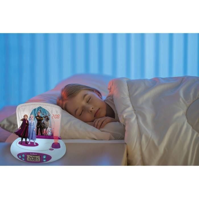 Lexibook RP510FZ - Proyector Despertador Digital Frozen 2 con Sonidos, Proyección Hora en Techo y Alarma Snooze LCD 1 Lexibook RP510FZ - Proyector Despertador Digital Frozen 2 con Sonidos, Proyección Hora en Techo y Alarma Snooze LCD 1