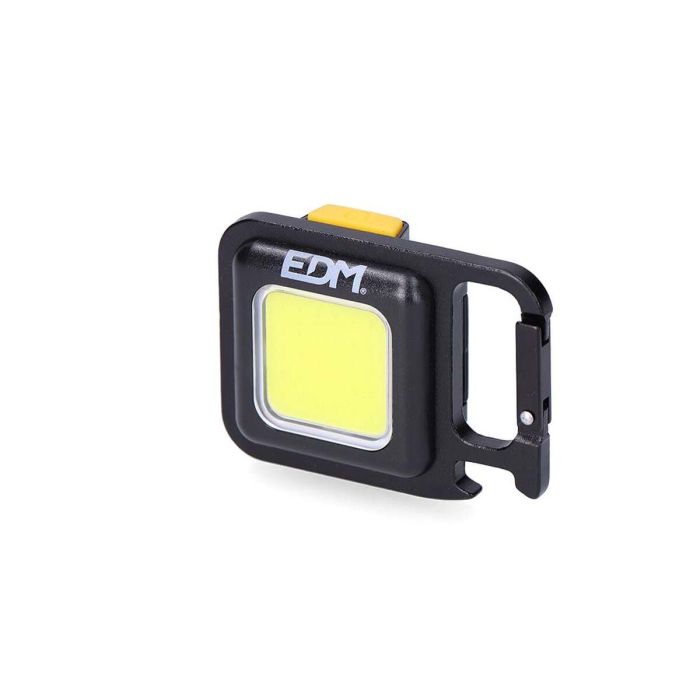Edm Linterna llavero multifuncional aluminio 6W, 4 modos luz, imán, USB-C, IP44, 45x21.5x62 mm Edm Linterna llavero multifuncional aluminio 6W, 4 modos luz, imán, USB-C, IP44, 45x21.5x62 mm