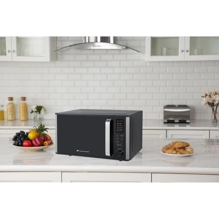 Continental Edison MO28GB Microondas con Parrilla Negro, 28 Litros, 1450W de potencia total, 1000W de grill, Independiente 3