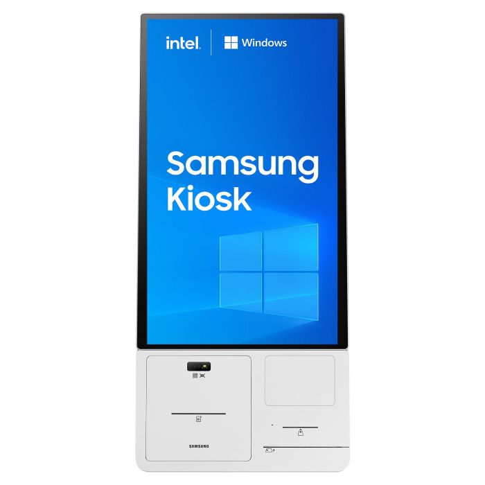 Samsung KM24C-W Pantalla LED de 24" para Kiosco Blanco, Windows 10 IoT Enterprise