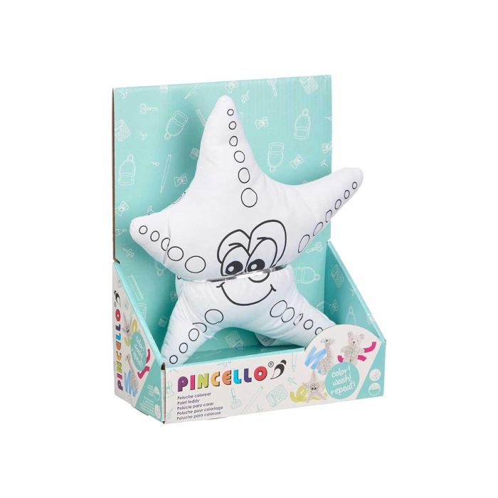 Peluche Colorear Estrella Marina Pincello 26CM (8 Unidades) 2 Peluche Colorear Estrella Marina Pincello 26CM (8 Unidades) 2