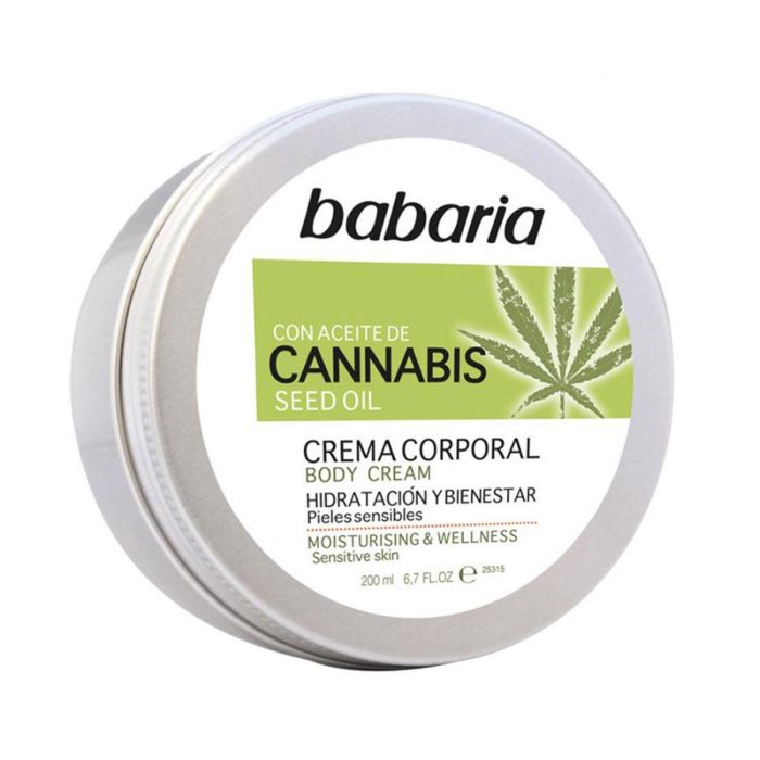 Babaria Cannabis crema corporal 200 ml