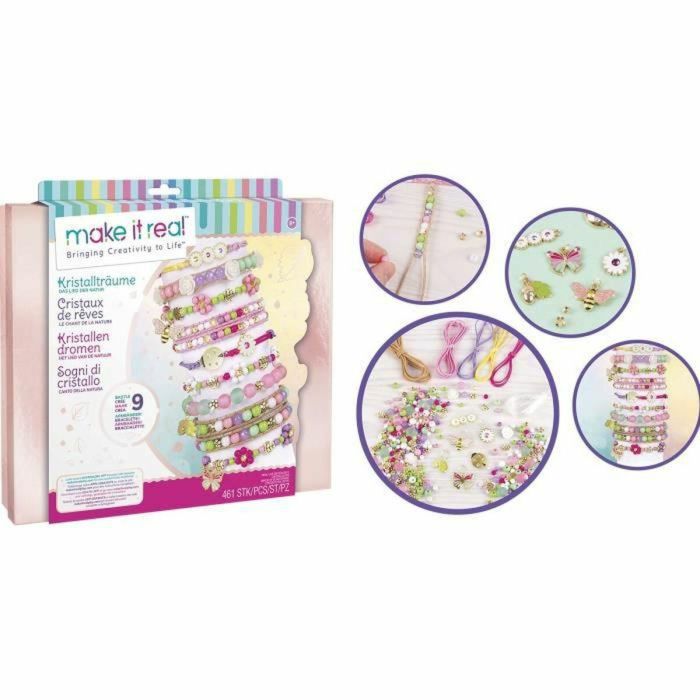 Hacerlo real LAN3181860417249 Kit de Fabricación de Joyas con Caja de Cristales Naturales para Niños (+8 años) 2 Hacerlo real LAN3181860417249 Kit de Fabricación de Joyas con Caja de Cristales Naturales para Niños (+8 años) 2
