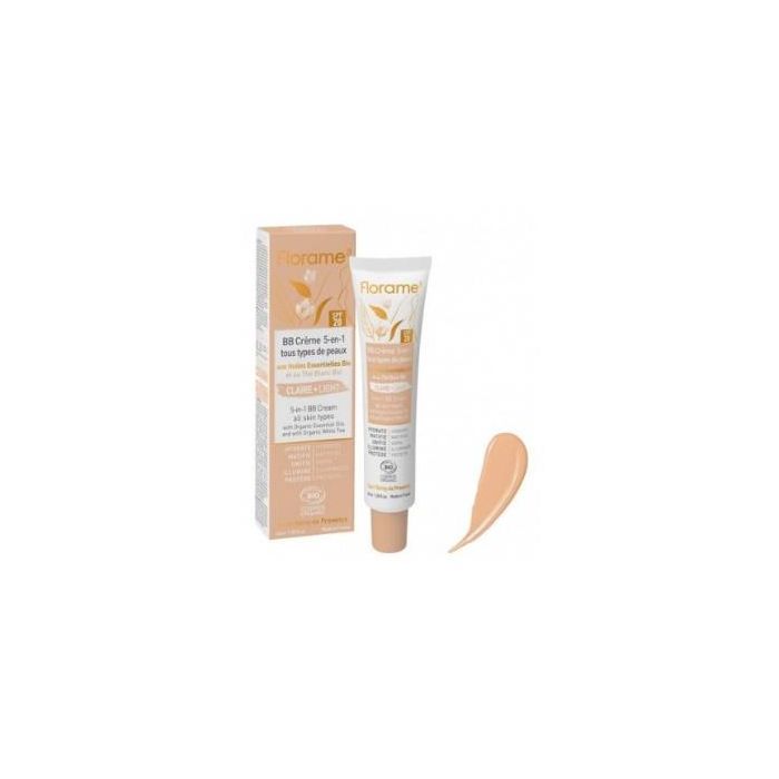 Florame BB Cream Clara Bio Tono Claro SPF 20 40 ml