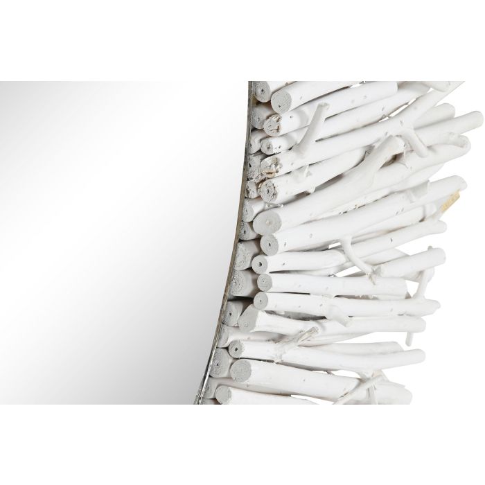 Espejo Mediterraneo DKD Home Decor Blanco 5 x 120 x 120 cm (2 Unidades) 2 Espejo Mediterraneo DKD Home Decor Blanco 5 x 120 x 120 cm (2 Unidades) 2