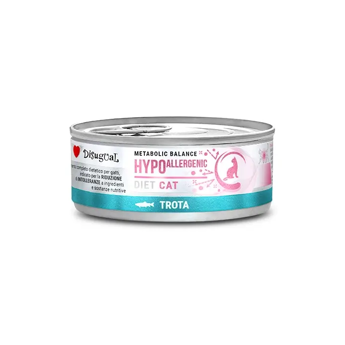 Disugual Diet Cat Hypoallergenic Trucha 12x85 gr