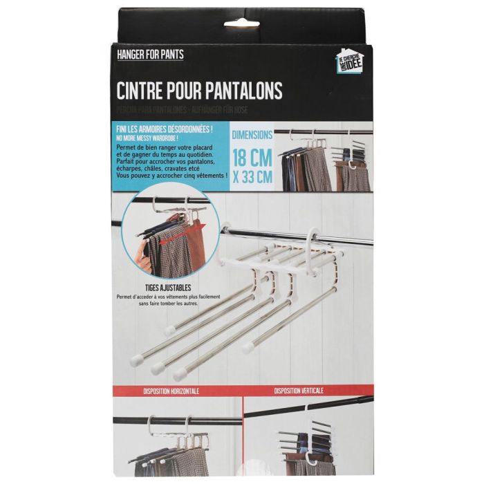Je cherche une Idee Percha Pantalones Multifunción Polipropileno 1 Je cherche une Idee Percha Pantalones Multifunción Polipropileno 1