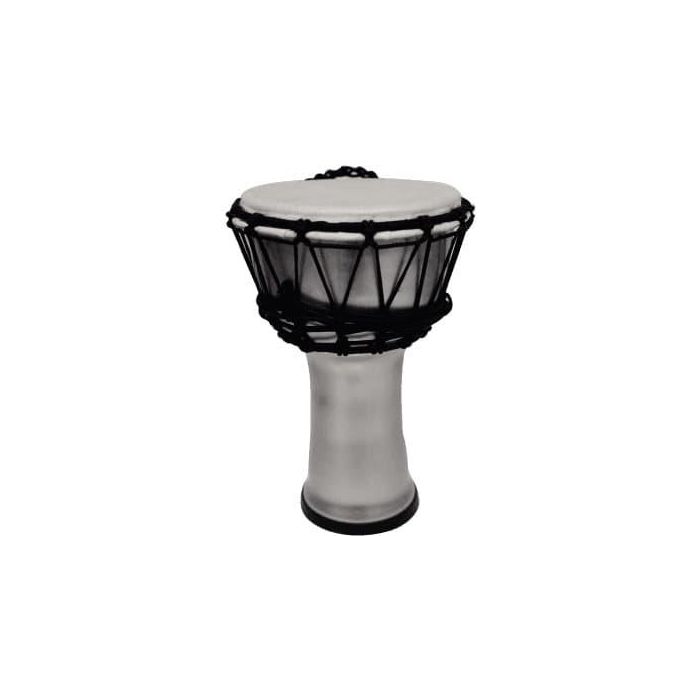 Tanga Djembe de PVC de 7" color Plata