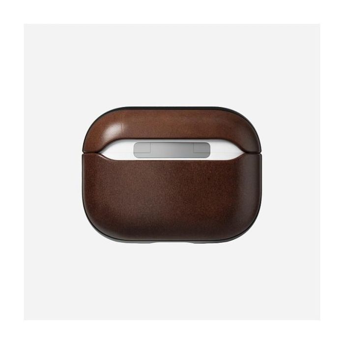 Nomad Modern Leather Case Funda de Cuero Marrón para Apple AirPods Pro 2, Material: Cuero, Microfibra y Policarbonato 5 Nomad Modern Leather Case Funda de Cuero Marrón para Apple AirPods Pro 2, Material: Cuero, Microfibra y Policarbonato 5