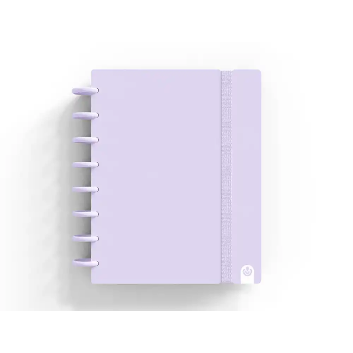 Carchivo Cuaderno Ingeniox Foam A5 80h Rayado Horizontal Malva Pastel 1
