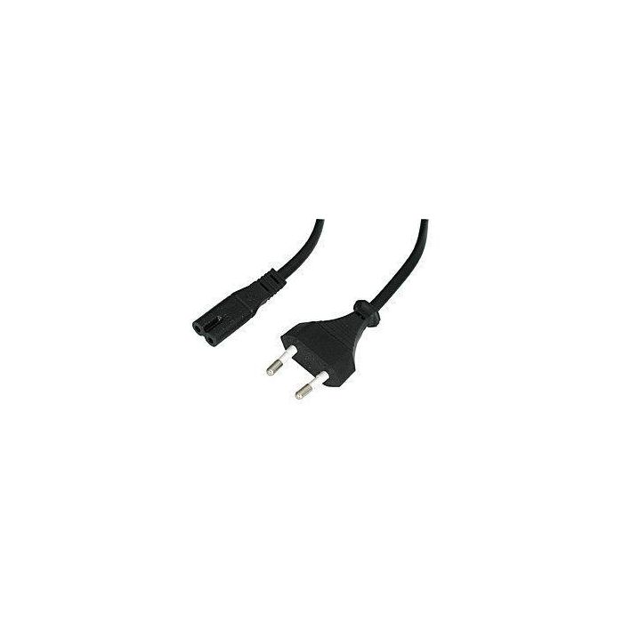 Lindy Mains Cable with Euro Connector, 2m Lindy Mains Cable with Euro Connector, 2m