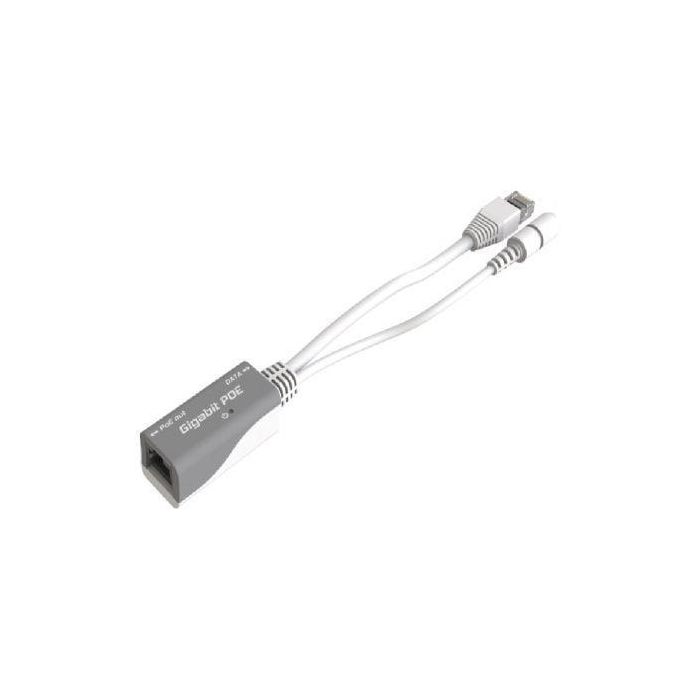 MikroTik Gigabit PoE Injector Pasivo 9-48V DC 10/100/1000 Mbps para RouterBOARD con Conectores Blindados Blanco MikroTik Gigabit PoE Injector Pasivo 9-48V DC 10/100/1000 Mbps para RouterBOARD con Conectores Blindados Blanco