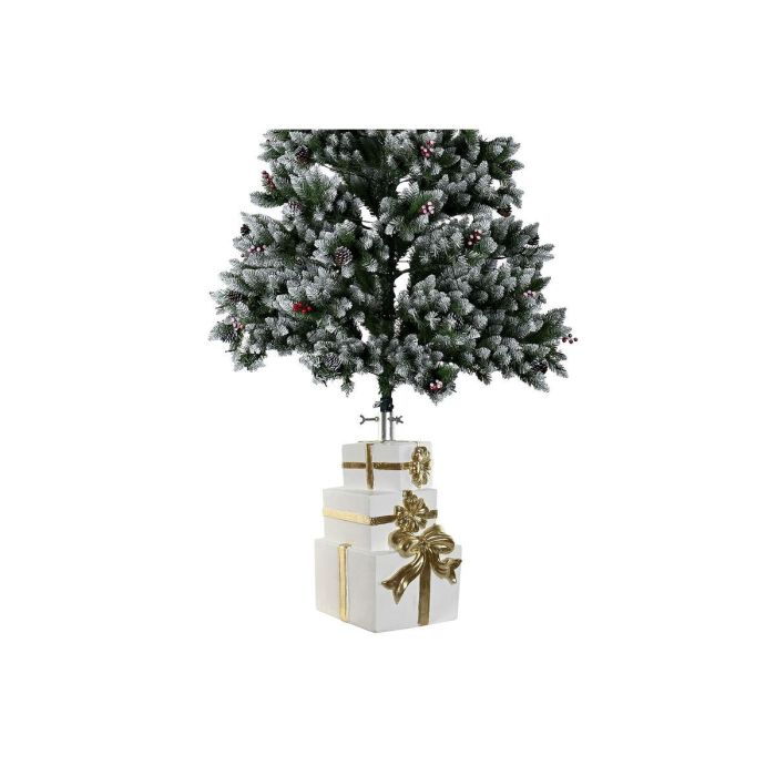 Base Arbol Navidad Moderna DKD Home Decor Blanco Dorado 26 x 48 x 28 cm 0 Base Arbol Navidad Moderna DKD Home Decor Blanco Dorado 26 x 48 x 28 cm 0
