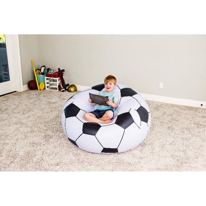 Bestway Sillon Gigante Futbol 114x112x66 cm +6 Años Interior y Jardin 75010 2 Bestway Sillon Gigante Futbol 114x112x66 cm +6 Años Interior y Jardin 75010 2