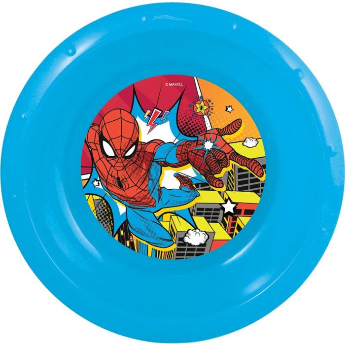 Marvel Spiderman Cuenco Fácil CZ11378 Infantil Plástico Libre BPA Reciclable 16,7cm 0 Marvel Spiderman Cuenco Fácil CZ11378 Infantil Plástico Libre BPA Reciclable 16,7cm 0