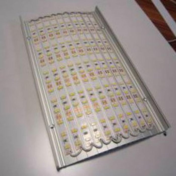 Perfíl/Luminaria Aluminio 10 X Tira LED - Difusor Opal x 1M 2