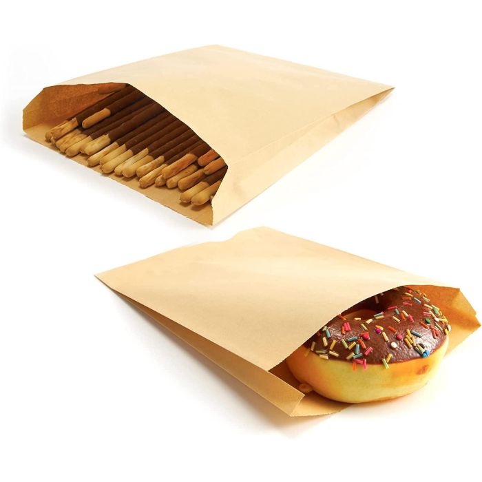 Bolsas Kraft reutilizables para alimentos, 20 unidades - Algon (24 Unidades) 1 Bolsas Kraft reutilizables para alimentos, 20 unidades - Algon (24 Unidades) 1
