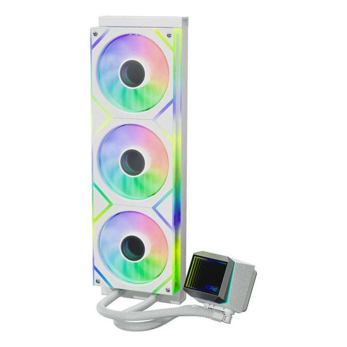 XPG LEVANTE II 360 Refrigeración Líquida AIO 360mm Procesador ARGB Blanco Compatible Intel LGA 1700/1851 AMD AM5/AM4 3 XPG LEVANTE II 360 Refrigeración Líquida AIO 360mm Procesador ARGB Blanco Compatible Intel LGA 1700/1851 AMD AM5/AM4 3
