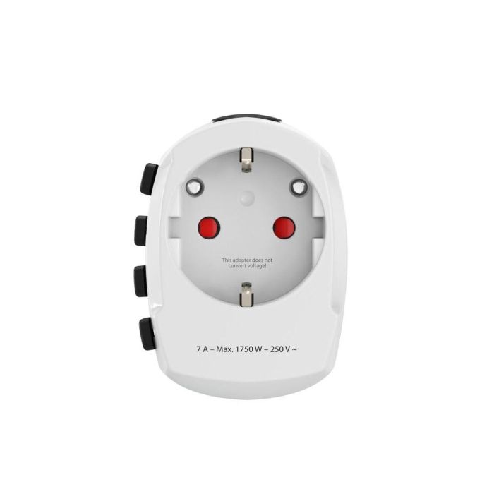 HAMA TRAVEL Adaptador universal 3 Polos 12 HAMA TRAVEL Adaptador universal 3 Polos 12