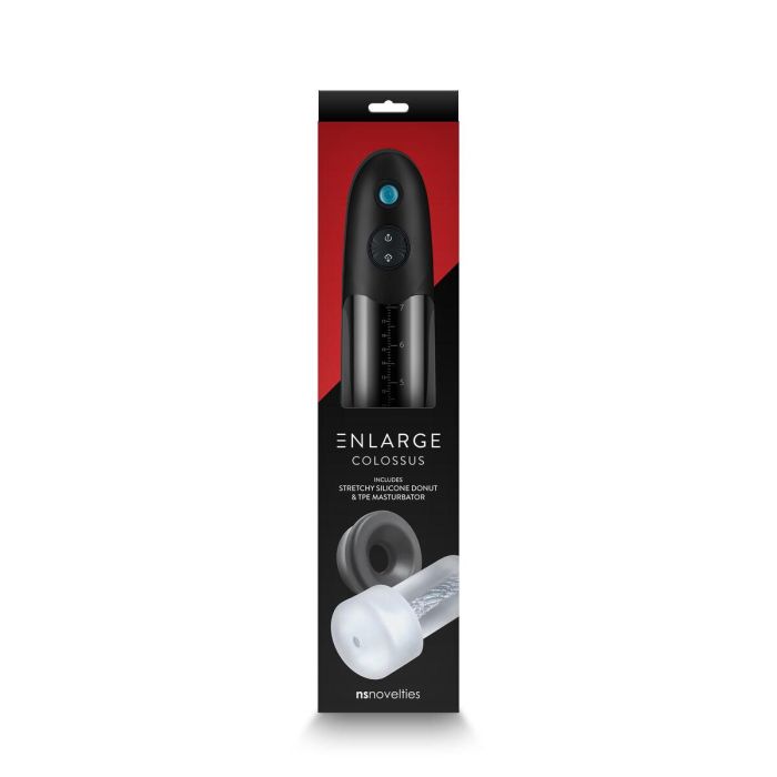 Bomba para el Pene NS Novelties Colossus Negro 4