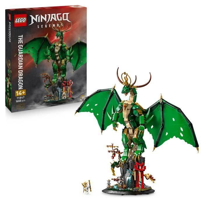 LEGO NINJAGO 71847 Dragón Guardián - Set de construcción de figuras - Niños a partir de 14 años LEGO NINJAGO 71847 Dragón Guardián - Set de construcción de figuras - Niños a partir de 14 años