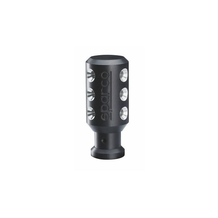 Sparco S03741BN01 Pomo de Palanca de Cambios Piuma Ligero Negro Opaco Universal Sin Gatillo Sparco S03741BN01 Pomo de Palanca de Cambios Piuma Ligero Negro Opaco Universal Sin Gatillo
