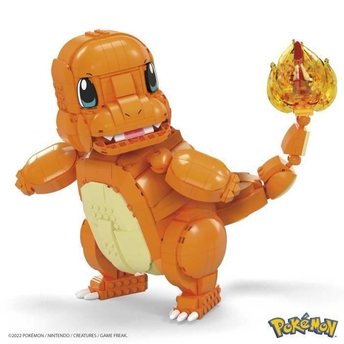 Mega Construx - Pokémon - Salameche Giant - Construction Toy - 7 años y + + 3 Mega Construx - Pokémon - Salameche Giant - Construction Toy - 7 años y + + 3