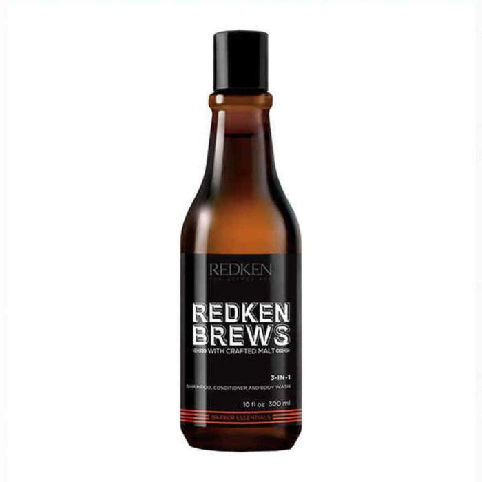 Redken Brews Champú 3-En-1 300 ml Redken Brews Champú 3-En-1 300 ml