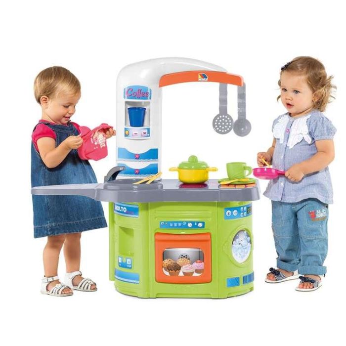 Molto Cocina de Juguete Mi Primera Cocina Roja 68 cm con 12 Accesorios de Plástico para Niños a partir de 2 años 4 Molto Cocina de Juguete Mi Primera Cocina Roja 68 cm con 12 Accesorios de Plástico para Niños a partir de 2 años 4
