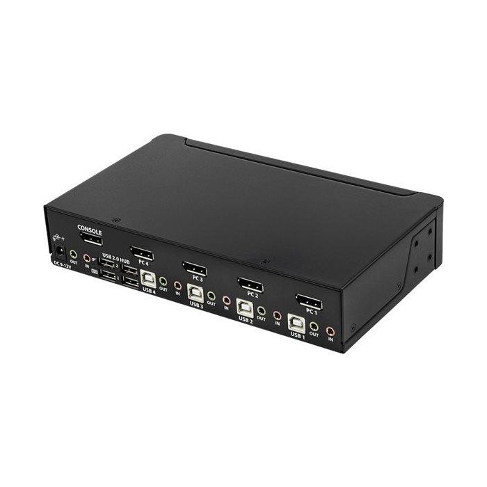 StarTech.com SV431DPUA2 Switch KVM 4 Puertos DisplayPort 4K 60Hz Hembra 2