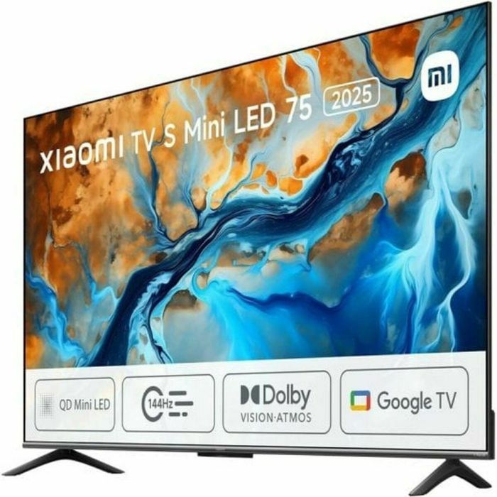 Xiaomi TV S Mini LED 75 2025 190,5 cm (75") 4K Ultra HD Smart TV Wifi Negro 1200 cd / m² 21 Xiaomi TV S Mini LED 75 2025 190,5 cm (75") 4K Ultra HD Smart TV Wifi Negro 1200 cd / m² 21