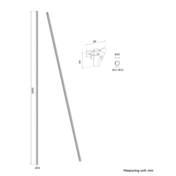 Kit de reparación Neomounts ADS06-141BL 1